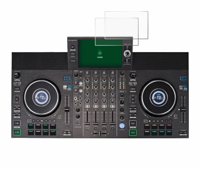 Image de l'appareil Denon DJ SC LIVE 4 avec une grande variété de protections d'écran.