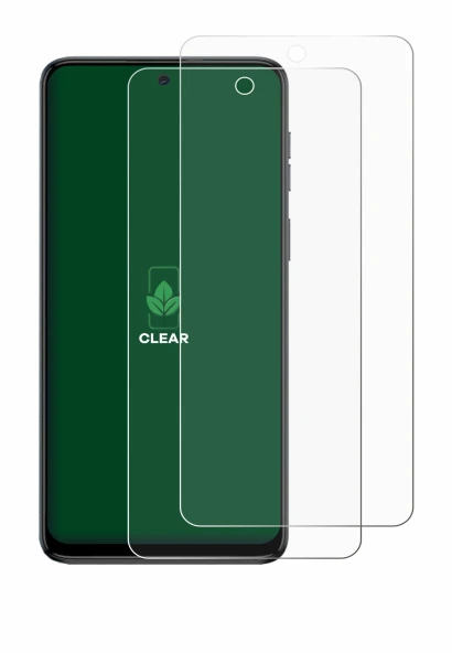 Image de l'appareil Motorola Moto G54 avec une grande variété de protections d'écran.