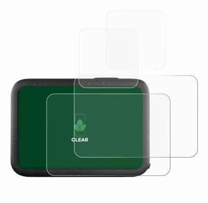 Image de l'appareil GoPro Hero 12 Black avec une grande variété de protections d'écran.