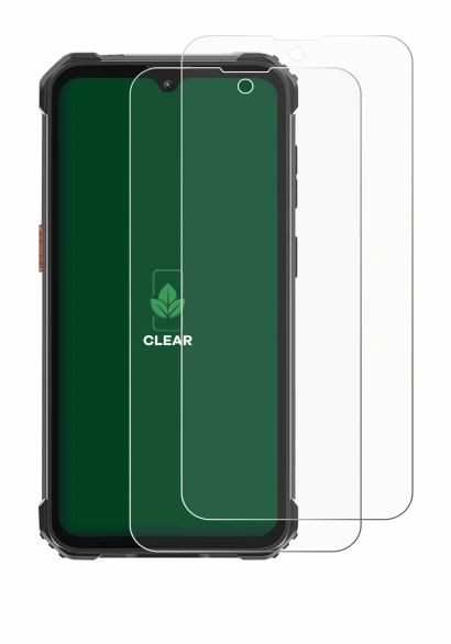Image de l'appareil Blackview BV5300 Pro (2023) avec une grande variété de protections d'écran.