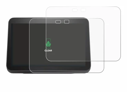 Image de l'appareil Amazon Echo Show 8 2023 (3ème Gen.) avec une grande variété de protections d'écran.