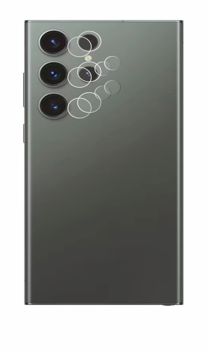 Image de l'appareil Samsung Galaxy S23 Ultra Enterprise Edition (Caméra UNIQUEMENT) avec une grande variété de protections d'é