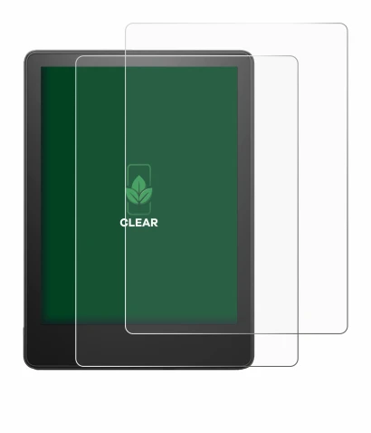 Image de l'appareil Amazon Kindle Paperwhite 2023 (11ème Gen.) avec une grande variété de protections d'écran.