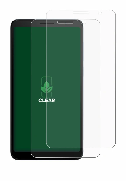 Image de l'appareil TCL 501 avec une grande variété de protections d'écran.