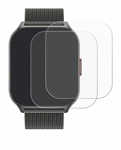 Image de l'appareil Zoskvee P95 2" avec une grande variété de protections d'écran.