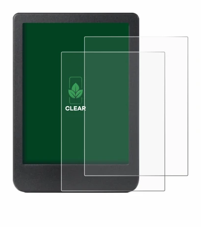 Image de l'appareil Kobo Clara BW avec une grande variété de protections d'écran.