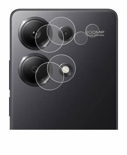 Image de l'appareil Xiaomi Redmi Note 13 Pro 4G (Caméra UNIQUEMENT) avec une grande variété de protections d'écran.