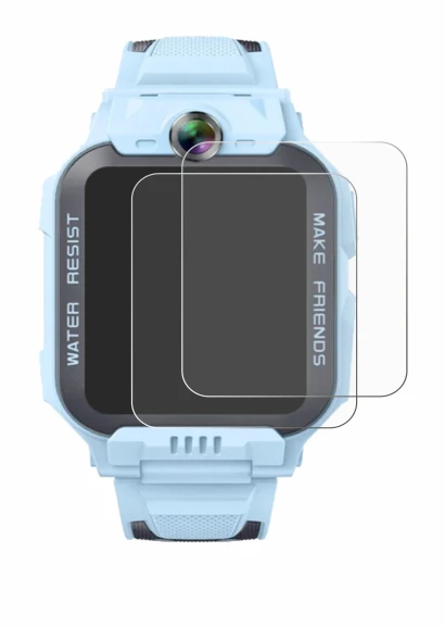 Image de l'appareil Imoo Watch Phone Z7 avec une grande variété de protections d'écran.