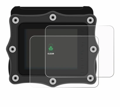 Image de l'appareil Shearwater Perdix dive computer avec une grande variété de protections d'écran.