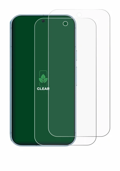 Image de l'appareil Google Pixel 9 Pro avec une grande variété de protections d'écran.
