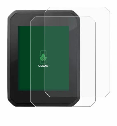 Image de l'appareil FIT Display Compact 2.0 avec une grande variété de protections d'écran.