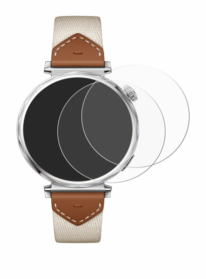 Image de l'appareil Huawei Watch GT 5 (41 mm) avec une grande variété de protections d'écran.