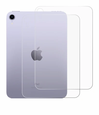 Image de l'appareil Apple iPad Mini 7 2024 (Arrière) avec une grande variété de protections d'écran.