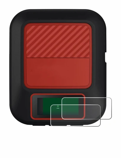 Image de l'appareil Garmin inReach Messenger Plus avec une grande variété de protections d'écran.