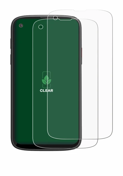 Image de l'appareil Unihertz Jelly Max avec une grande variété de protections d'écran.