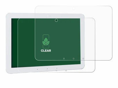Image de l'appareil Amazon Echo Hub 8" avec une grande variété de protections d'écran.