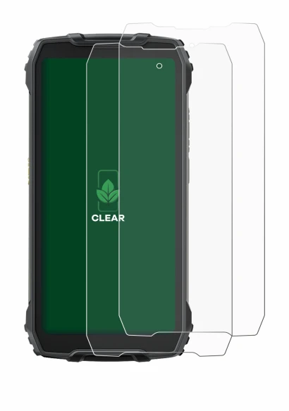 Image de l'appareil Blackview BV7300 avec une grande variété de protections d'écran.