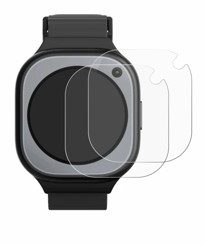 Image de l'appareil Xplora X6Pro avec une grande variété de protections d'écran.