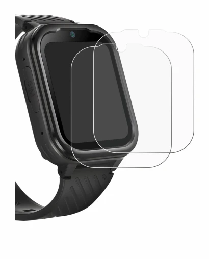 Image de l'appareil RAYOFI Kids Smartwatch avec une grande variété de protections d'écran.