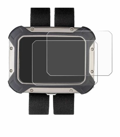 Image de l'appareil Apeks DSX avec une grande variété de protections d'écran.