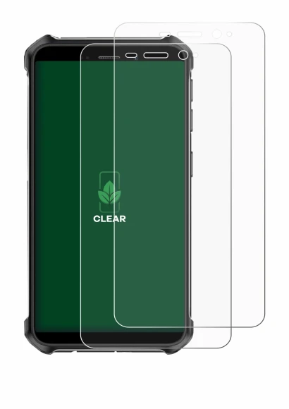 Image de l'appareil Ulefone Armor X12 avec une grande variété de protections d'écran.