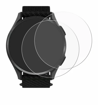 Image de l'appareil Garmin Approach S50 avec une grande variété de protections d'écran.