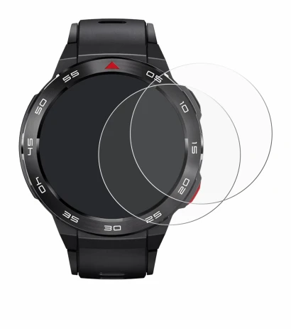 Image de l'appareil Xiaomi Mibro GS Pro avec une grande variété de protections d'écran.