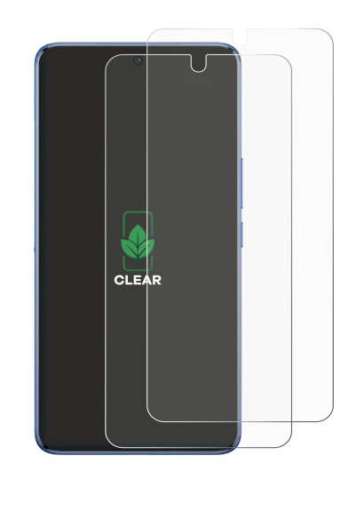 Image de l'appareil Vivo V50 avec une grande variété de protections d'écran.