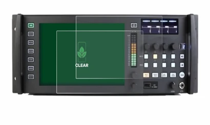 Image de l'appareil Behringer Wing Rack avec une grande variété de protections d'écran.