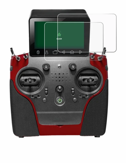 Image de l'appareil PowerBox Systems Atom avec une grande variété de protections d'écran.