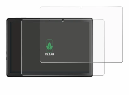 Image de l'appareil SGIN T10 Pro 10.1" avec une grande variété de protections d'écran.