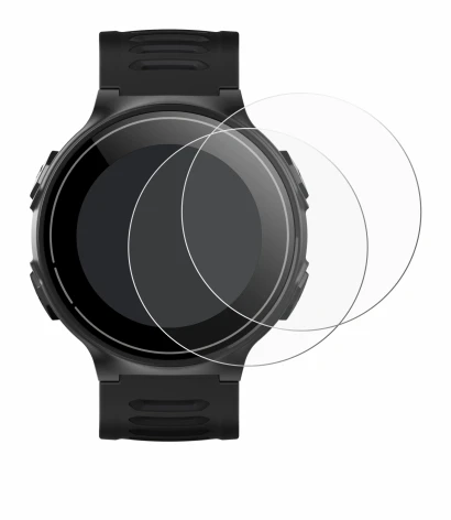 Image de l'appareil Kiprun GPS 500 Coros avec une grande variété de protections d'écran.