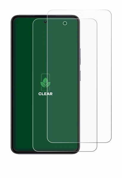 Image de l'appareil realme 14 avec une grande variété de protections d'écran.