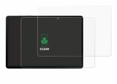 Image de l'appareil Samsung Galaxy Tab S10 FE 5G avec une grande variété de protections d'écran.
