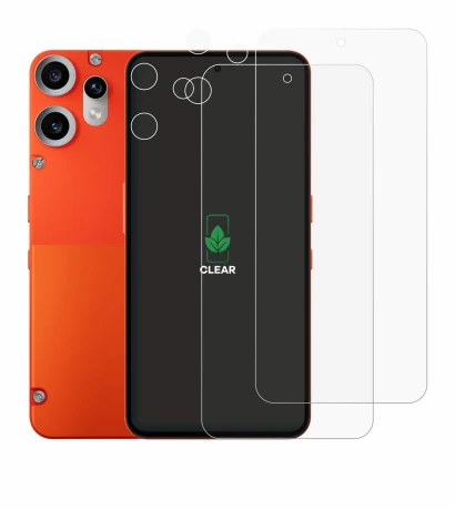Image de l'appareil Nothing CMF Phone 2 Pro (Avant+Caméra) avec une grande variété de protections d'écran.