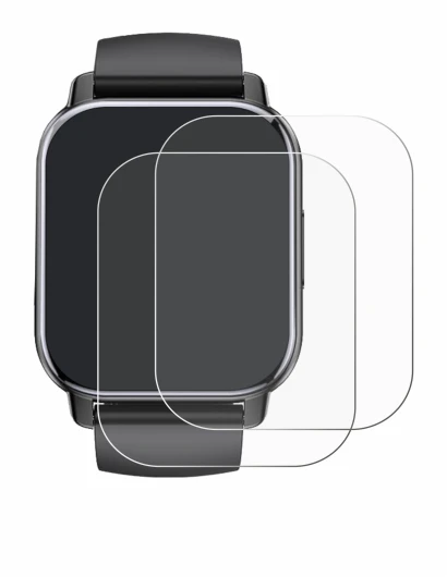 Image de l'appareil Poounur T80 1.95" avec une grande variété de protections d'écran.