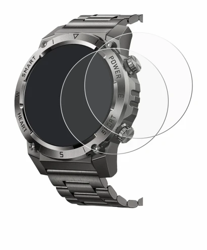 Image de l'appareil Naixues 55G 1.46" avec une grande variété de protections d'écran.