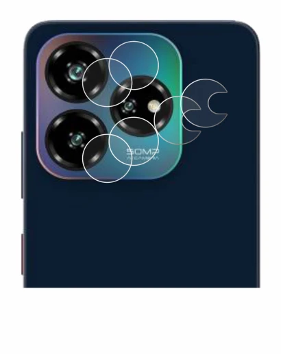 Image de l'appareil ZTE Blade V60 Vita (Caméra UNIQUEMENT) avec une grande variété de protections d'écran.