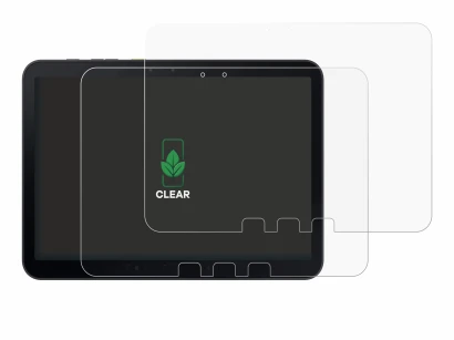 Image de l'appareil Samsung Galaxy Tab Active 5 Pro avec une grande variété de protections d'écran.
