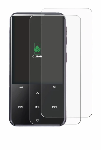 Image de l'appareil AGPtek M3 avec une grande variété de protections d'écran.