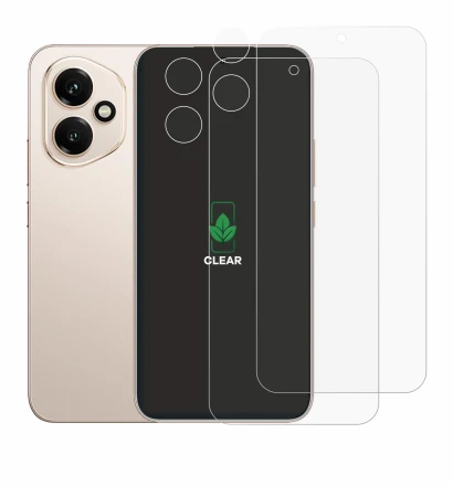 Image de l'appareil Honor 400 (Avant+Caméra) avec une grande variété de protections d'écran.