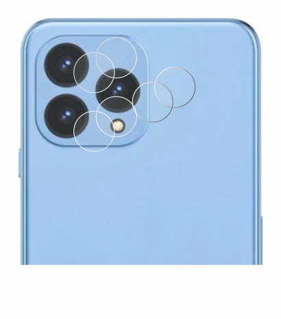 Image de l'appareil Cubot P80 (Caméra UNIQUEMENT) avec une grande variété de protections d'écran.