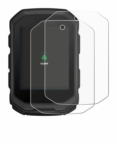 Image de l'appareil Garmin Edge MTB avec une grande variété de protections d'écran.