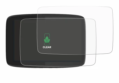 Image de l'appareil TomTom GO Camper Tour avec une grande variété de protections d'écran.