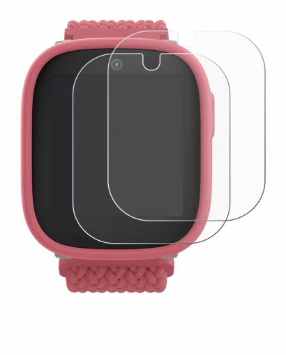 Image de l'appareil Xplora X6 Play 2025 (2ème génération) avec une grande variété de protections d'écran.