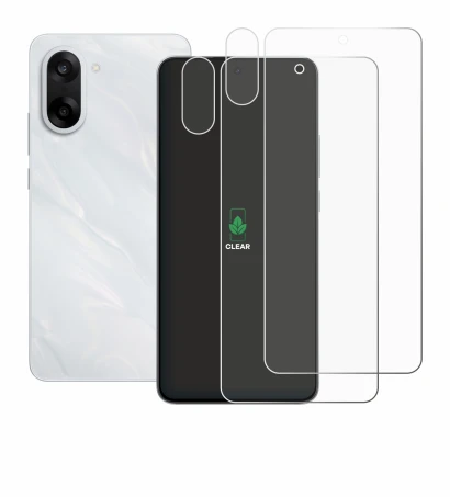 Image de l'appareil OnePlus Nord CE 5 (Avant+Caméra) avec une grande variété de protections d'écran.