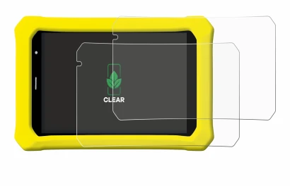 Image de l'appareil Clementoni Clempad 8" PRO avec une grande variété de protections d'écran.