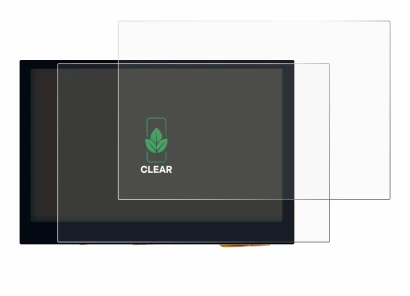 Image de l'appareil Waveshare 4.3" avec une grande variété de protections d'écran.