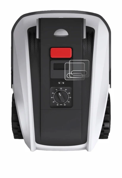 Image de l'appareil Ecovacs Goat O800 RTK avec une grande variété de protections d'écran.