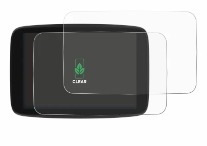 Image de l'appareil TomTom Go Navigator 7 (2ème génération) avec une grande variété de protections d'écran.